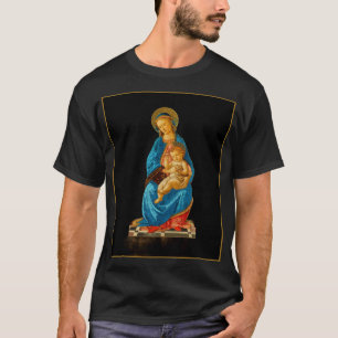 Botticelli Madonna och Child Enthroned T Shirt