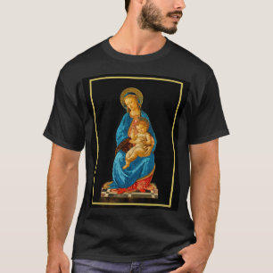 Botticelli Madonna och Child Enthroned T Shirt