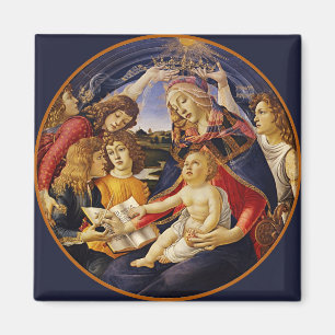 Botticelli Madonna och child Magnet