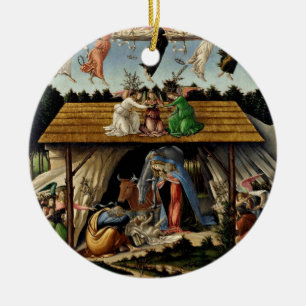 Botticelli Mystiker Julgransprydnad Keramik
