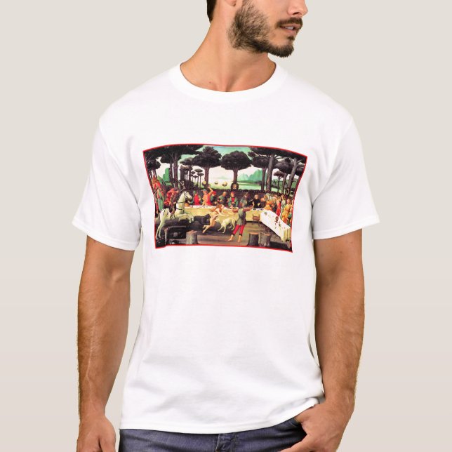 Botticelli-panelen Tee Shirt (Framsida)