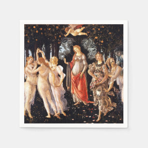 BOTTICELLI-Primavera 1482 Pappersservett