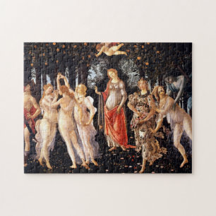 BOTTICELLI-Primavera 1482 Pussel