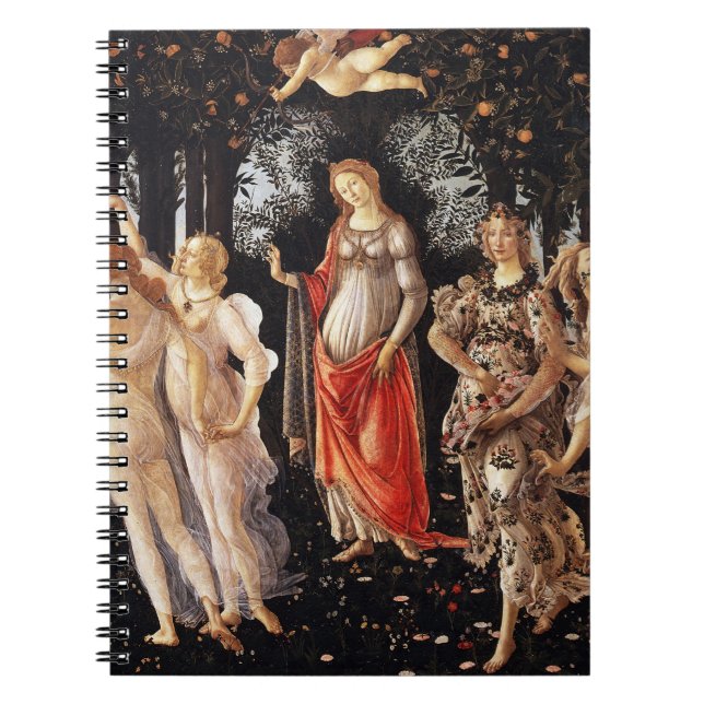 Botticelli Primavera bärbar dator Anteckningsbok (Framsidan)