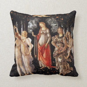 Botticelli Primavera Dekorativ kudde