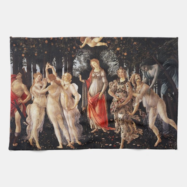 Botticelli Primavera Kitchen Towel Kökshandduk (Horisontell)