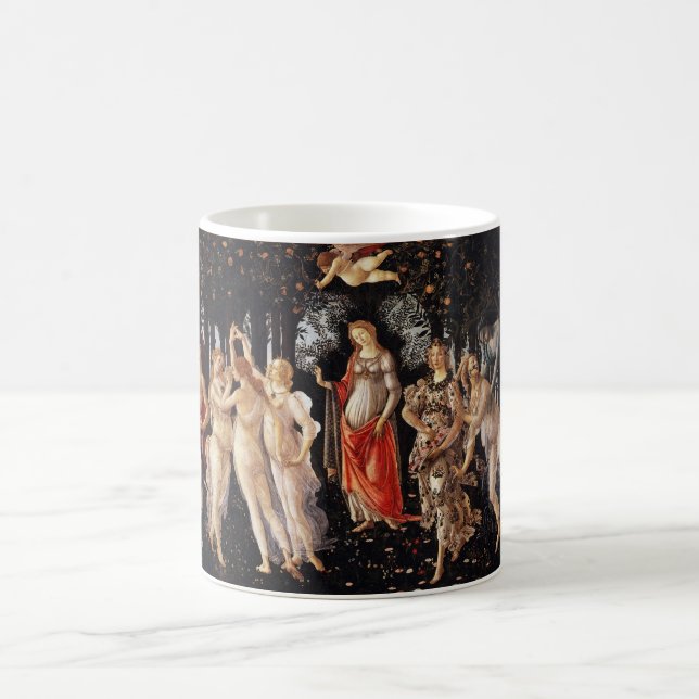 Botticelli Primavera mugg (Center)
