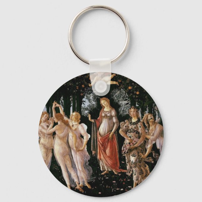 Botticelli-primavera Nyckelring (Framsida)