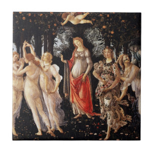 Botticelli Primavera Tile Kakelplatta