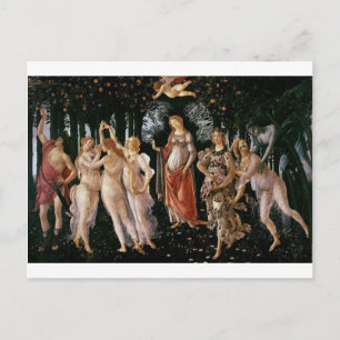 Botticelli-primavera Vykort