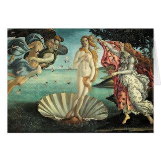 Botticelli-Renaissance Hälsningskort