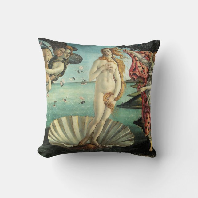 Botticelli-Renaissance Kudde (Framsida)