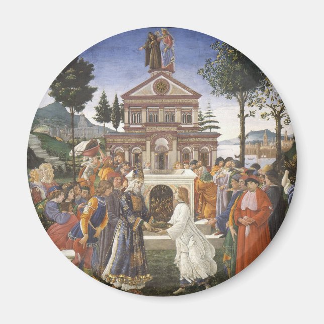 Botticelli Renaissance Painting Magnet (Framsidan)