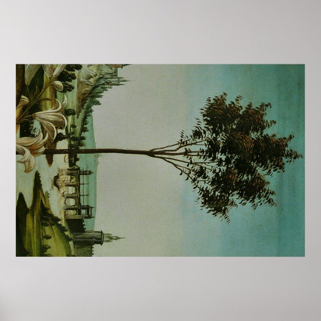 Botticelli Renaissance Painting Poster (Framsidan)