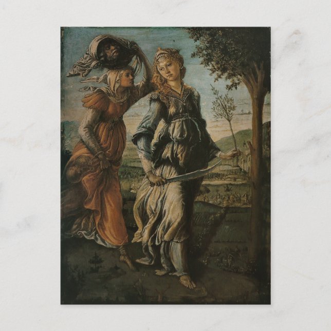 Botticelli Renaissance Painting Vykort (Framsida)