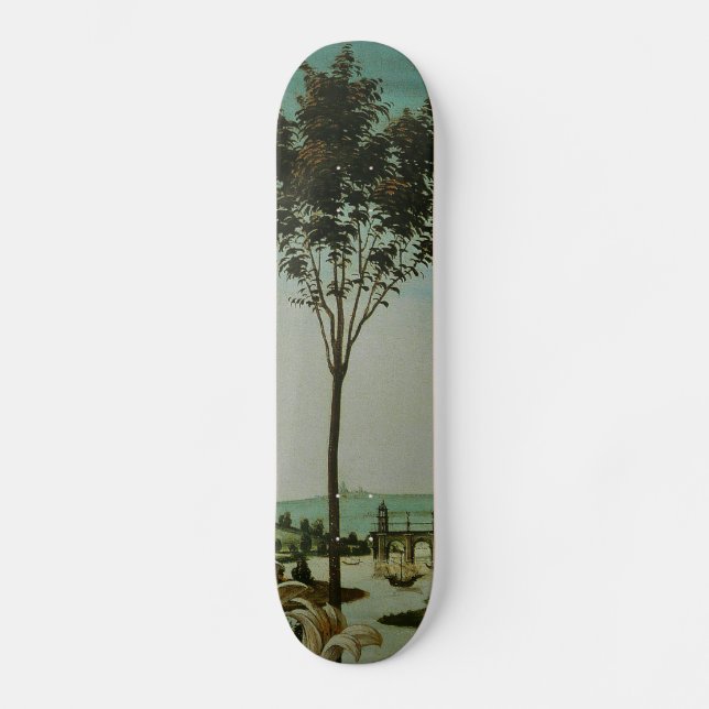 Botticelli renaissancemålning skateboard bräda 20,5 cm (Framsida)