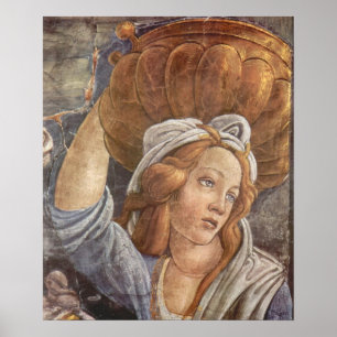 Botticelli-Sistine Chapel - Ungdomarna till Moses  Poster