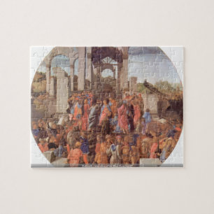 Botticelli - tillbedjan av magina (London) [puz 2 Pussel