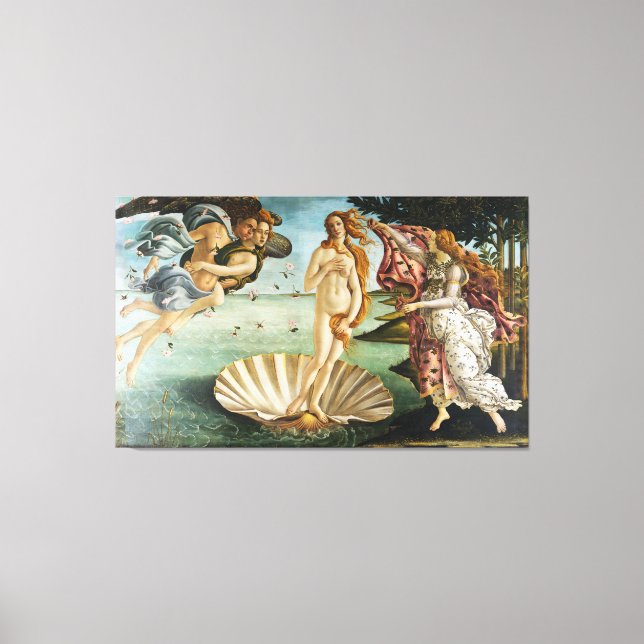 BOTTICELLI- Venus 1483 Canvastryck (Framsida)