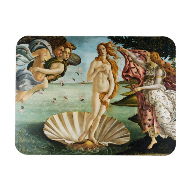 BOTTICELLI - Venus 1483 Magnet (Horisontell)