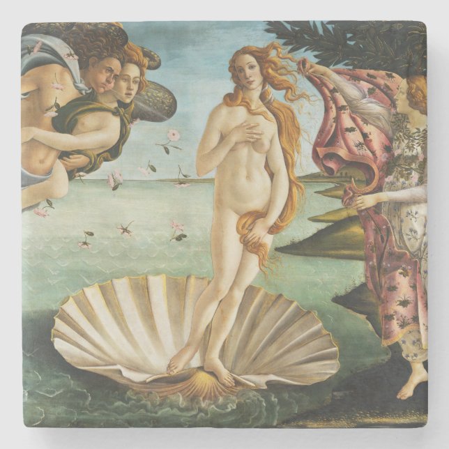 BOTTICELLI - Venus 1483 Stenunderlägg (Framsidan)
