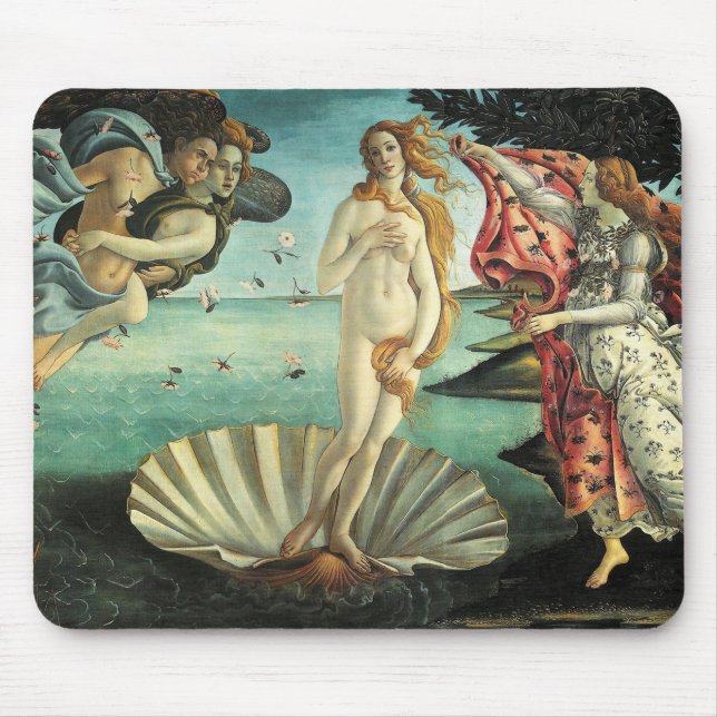 Botticelli - Venus födelse Musmatta (Framsidan)