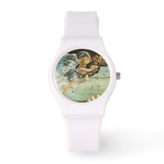 Botticelli "Venus födelse - Zephyr & Chloris" Armbandsur (Framsida)