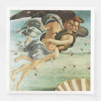 Botticelli "Venus födelse - Zephyr & Chloris" Pappersservett