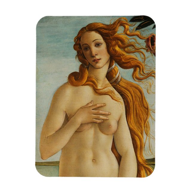 Botticelli Venus Magnet (Vertikal)