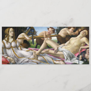 Botticelli Venus och fördärvar inbjudningar