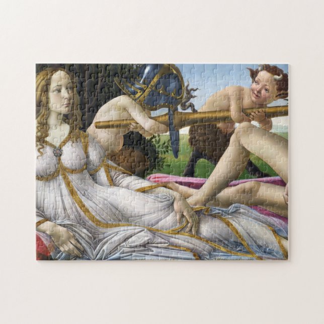 Botticelli Venus och fördärvar pussel (Horisontell)