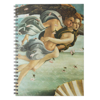 Botticelli "Venus-Zephyr & Chloris' födelse" Anteckningsbok