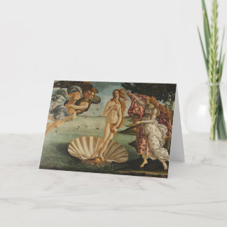 Botticellis födelse av Venus Kort