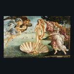 Botticellis födelse Venus Poster<br><div class="desc">Venus födelse av Sandro Botticelli (1485).</div>