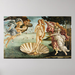 Botticellis födelse Venus Poster