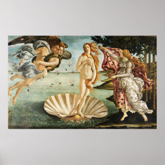 Botticellis födelse Venus Poster