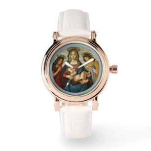 Botticellis Madonna och barn Armbandsur