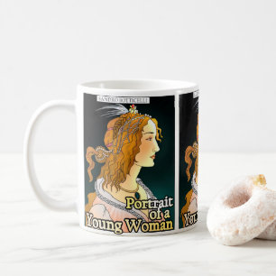 Botticelli's,Porträtt av en kvinna i Mugg