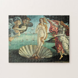 Botticellis Renaissance Painting (Venus födelse) Pussel