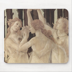 Botticellis tre gracerna Mousepad Musmatta