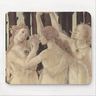 Botticellis tre gracerna Mousepad Musmatta