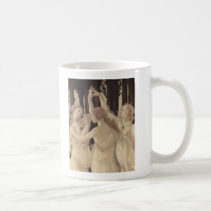 Botticellis tre gracernamugg kaffemugg