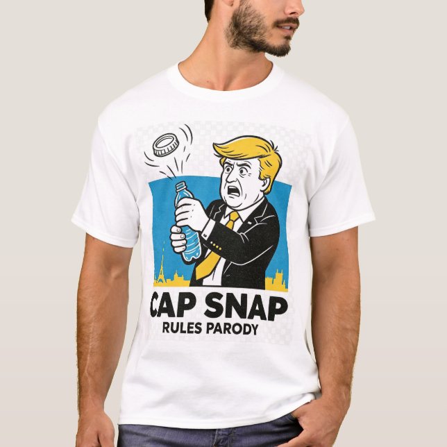 Bottle Pop Meme T-Shirt (Framsida)