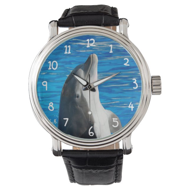 Bottlenosolfin Armbandsur (Framsida)