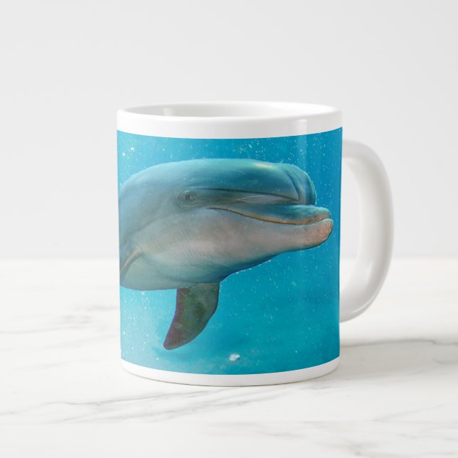 Bottlenosolfin Jumbo Mugg (Framsida höger)