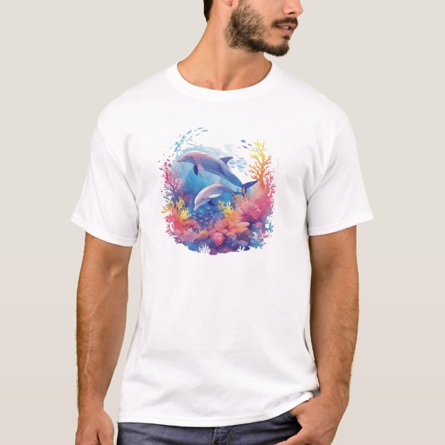 Bottlenosolfin T-Shirt (Framsida)