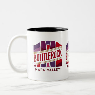 BottleRock Napa Valley Tvåtons Kaffemugg Musik