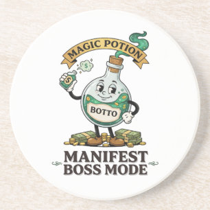 Botto Manifest Boss Mode Retro 1930-tals Tecknad D Underlägg