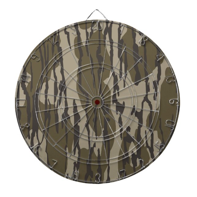 Bottom Lands Camo för manlig jaktkläder och utrust Darttavla (Framsidan)