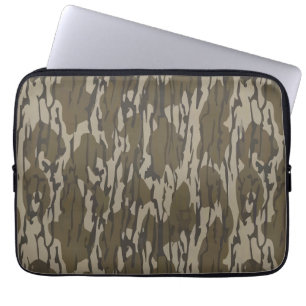 Bottom Lands Camo för manlig jaktkläder och utrust Laptop Fodral